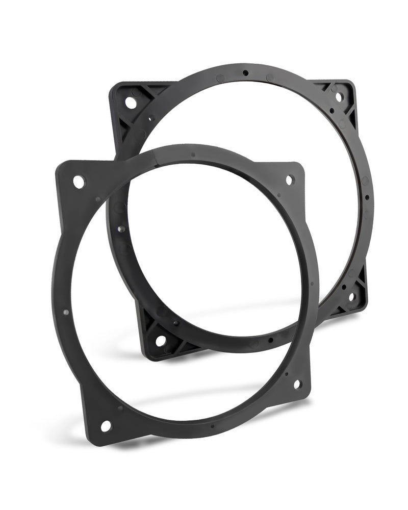 ANODZU 6.5-6.75 Front Door Speaker Adapter Spacer Ring Brackets Fit for Hyundai Elantra Genesis G80 Santa Fe Sonata Palisade Tucson Fit for KIA Forte Optima Sedona Sorento Sportage Soul 2Pcs - Image 1