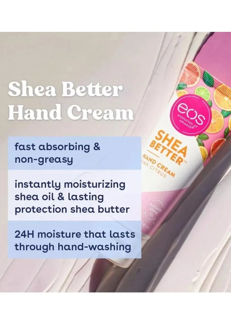 Eos Evolution Of Smooth - EOS - Shea Butter & Pink Citrus Hand Cream, 74 ml - Image 1