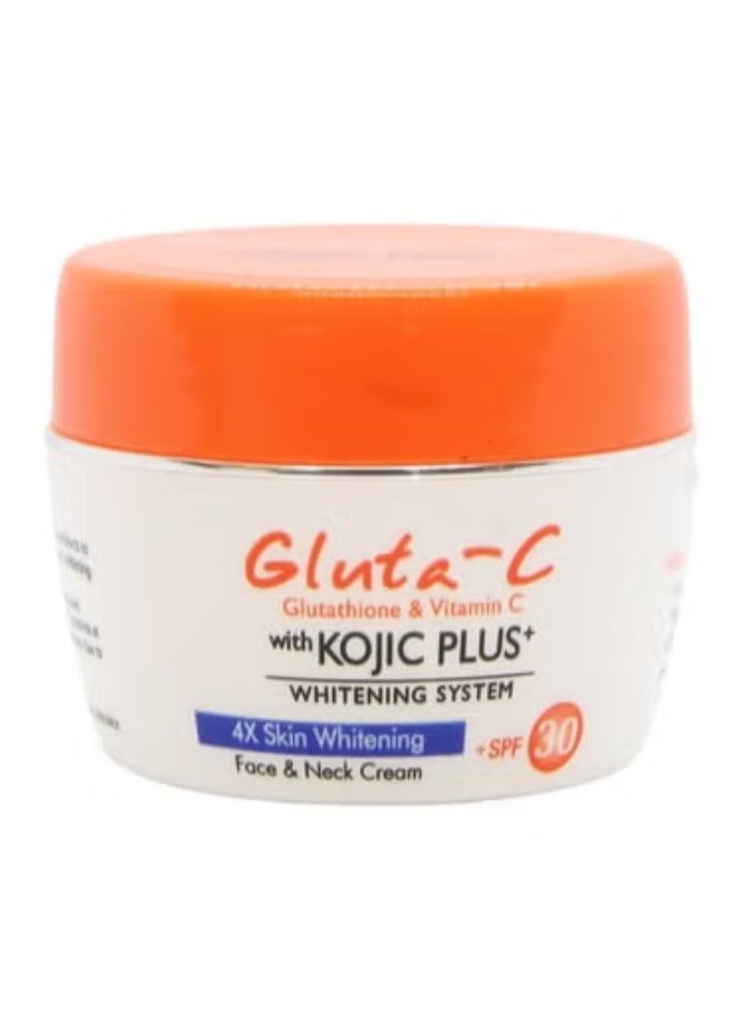 GLUTA C Ardent Glutathione And Vitamin C with Kojic Plus+ Whitening System Face And Neck Cream 25 g - Image 1