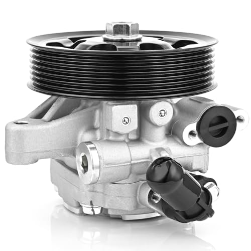 JLEO 21-5456 Power Steering Pump with Pulley for Honda Civic 1.8L 2006 2007 2008 2009 2010 2011 1799CC 110Cu. In. l4 CNG GAS SOHC Power Assist Pump - Image 1