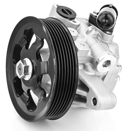JLEO 21-5456 Power Steering Pump with Pulley for Honda Civic 1.8L 2006 2007 2008 2009 2010 2011 1799CC 110Cu. In. l4 CNG GAS SOHC Power Assist Pump - Image 4