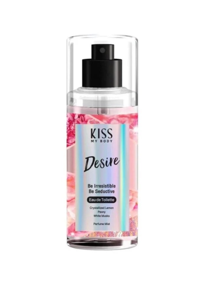 KISS MY BODY Desire Eau De Toilette Hair Amp Body Mist  88 Ml 