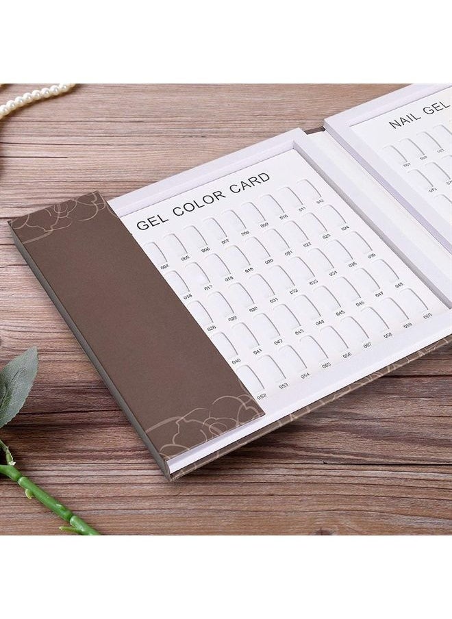 Noverlife 120 Nail Colors Display Book with 120 False Nail Tips, Nail Gel Polish Display Chart, Nail Art Samples Color Swatches Cardboard Nail Design Showcase for Manicure Salon Studio  - Image 4