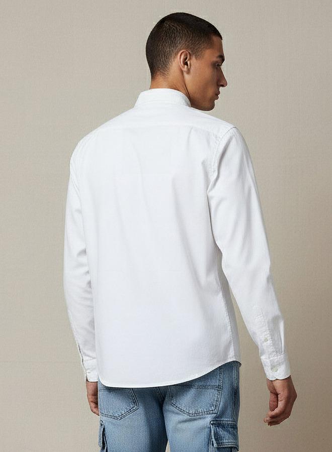 Lee Cooper Men Regular Fit Long Sleeve Shirt - Image 3