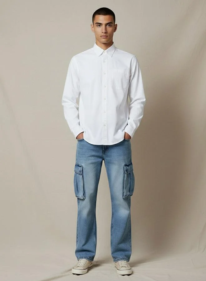 Lee Cooper Lee Cooper Men Regular Fit Long Sleeve Shirt