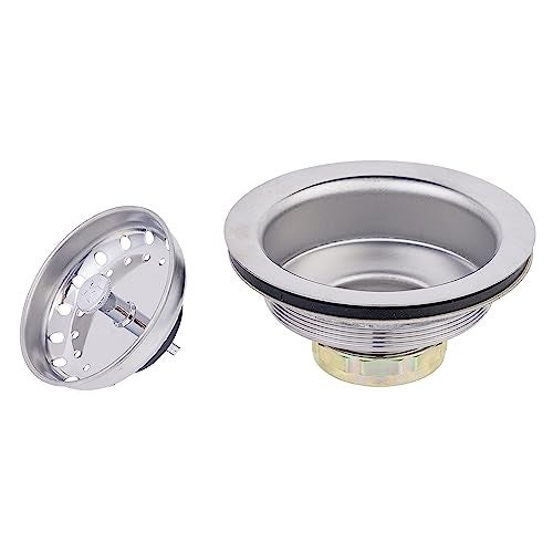 Keeney 1431SSBX Sink Strainer with Fixed Post Basket, Stainless Steel - Image 2