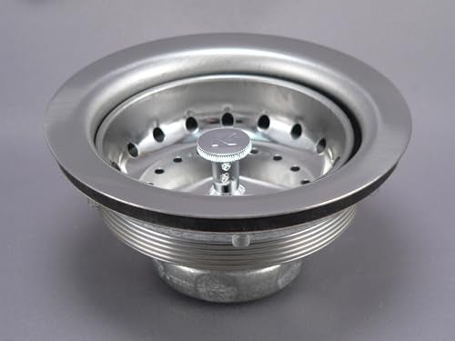 Keeney 1431SSBX Sink Strainer with Fixed Post Basket, Stainless Steel - Image 4
