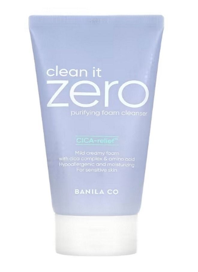 Banila Co Clean it Zero Purifying Foam Cleanser 5.07 fl oz 150 ml  - Image 1