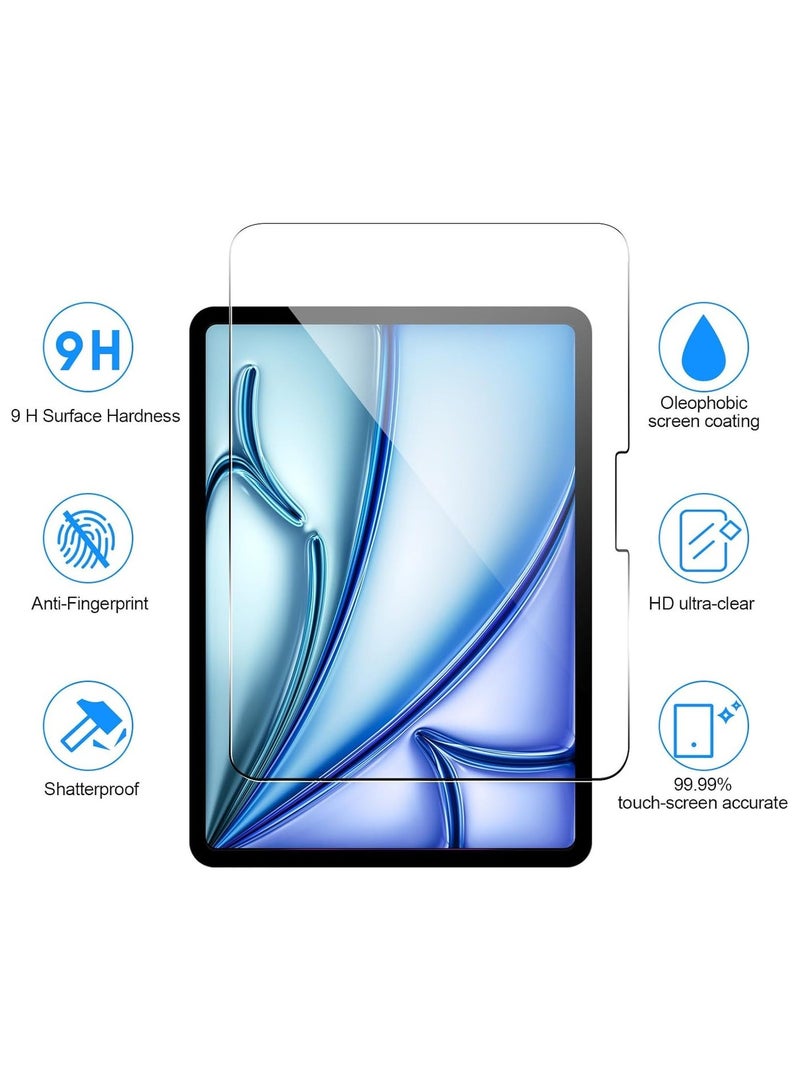 URBBKING Tempered Glass Screen Protector Compatible for iPad Air 11-Inch M2 (2024) / iPad Air 11-Inch 2025(M3) - Image 2