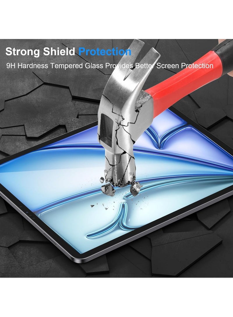 URBBKING Tempered Glass Screen Protector Compatible for iPad Air 11-Inch M2 (2024) / iPad Air 11-Inch 2025(M3) - Image 4