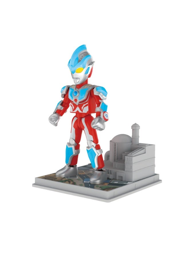 BLOKEES Ultraman Shining Version 09 Building Kit | Link the Ground Collectible Action Figure Blind Box Toy with Glowing Chest & Eyes | Licensed Model for Kids & Adults | STEM Construction Play - Image 5