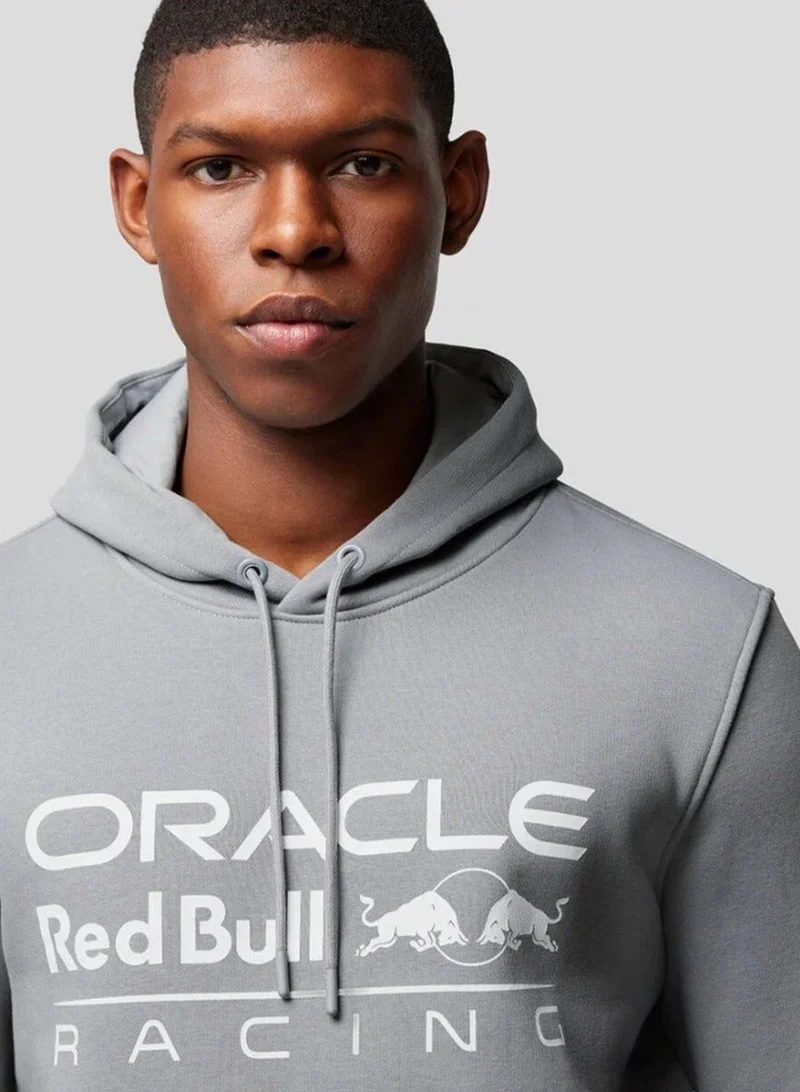Red Bull GREY MARL RED BULL CORE OVERHEAD HOODIE  | Best Price UAE