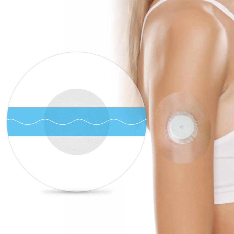 HONYOU HONYOU Libre 2 Plus Sensor Covers Lingo CGM Waterproof Freestyle Sensor Patches for Libre 123 Plus Hypoallergenic LatexFree 15 Days Long Stay 40Pack