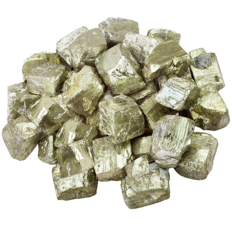 rockcloud 1 lb Natural Crystals Raw Rough Stones for Cabbing,Tumbling,Cutting,Lapidary,Polishing,Reiki Crytsal Healing,Iron Pyrite - Image 1