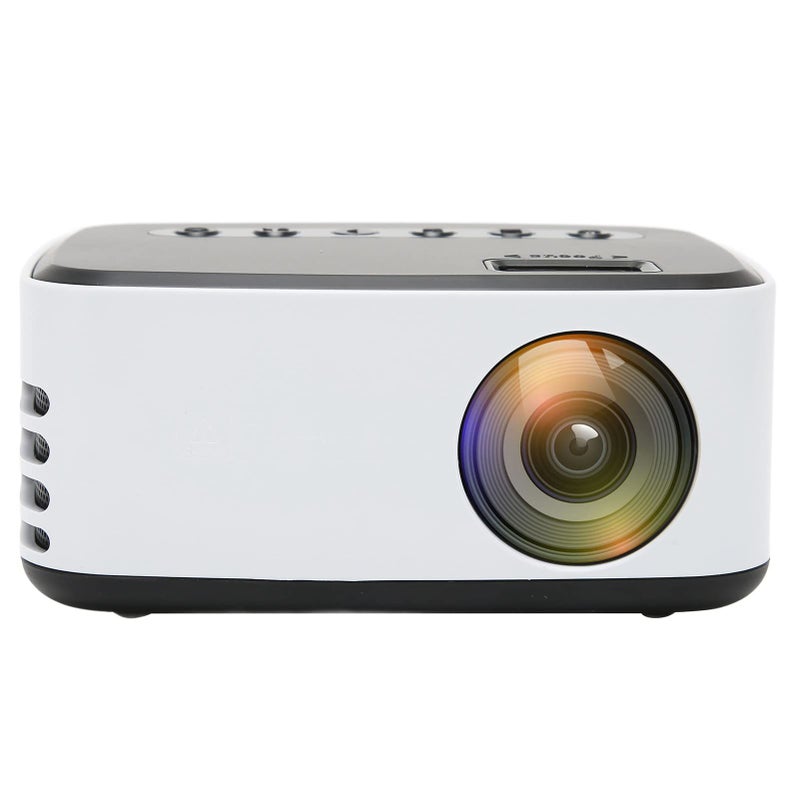 Mini Portable Projector HD 1080P Built In Speakers Multiple Ports For Smartphone Tablet Laptop TV Stick - Image 2