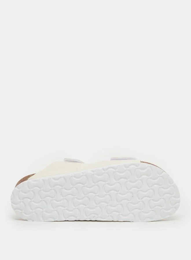 Styli Styli Double Band Slip on Sandals