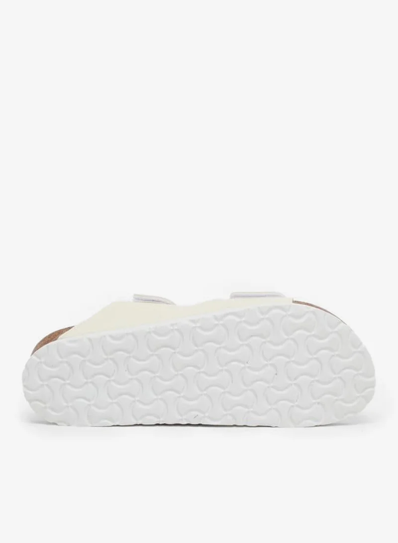 Styli Beige Double Band Slip on Sandals for Men | Best Price UAE