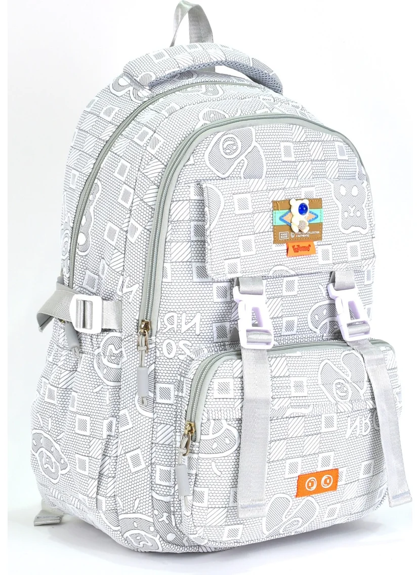 Elatae Girls Primary School Backpack Multi Compartment School Bag 51626