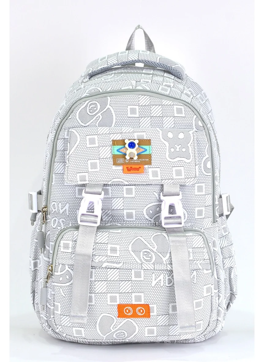 Elatae Girls Primary School Backpack Multi Compartment School Bag 51626