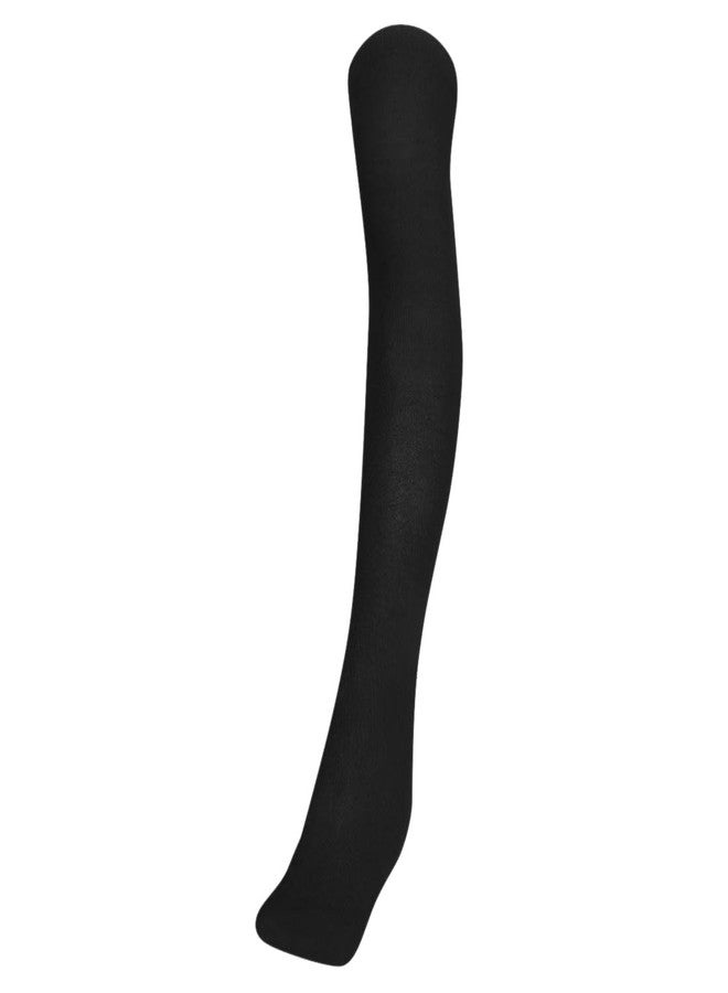 MUKHAKSH (Pack of 2 Pairs Girls Kids Cotton Thigh High Thigh Length upto the thigh Mid Thigh Long Black Stocking Socks, 9-10 Years - Image 2