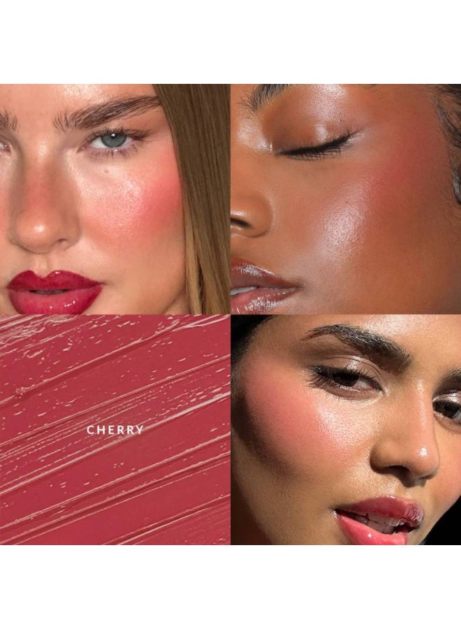 Refy ثنائي أحمر الخدود مع فرشاة وجه ثنائية - Image 2