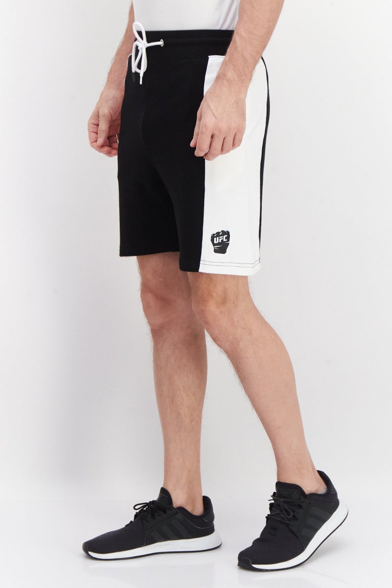 Ufc Men Sportswear Fit Drawstring Shorts, Black - Image 3