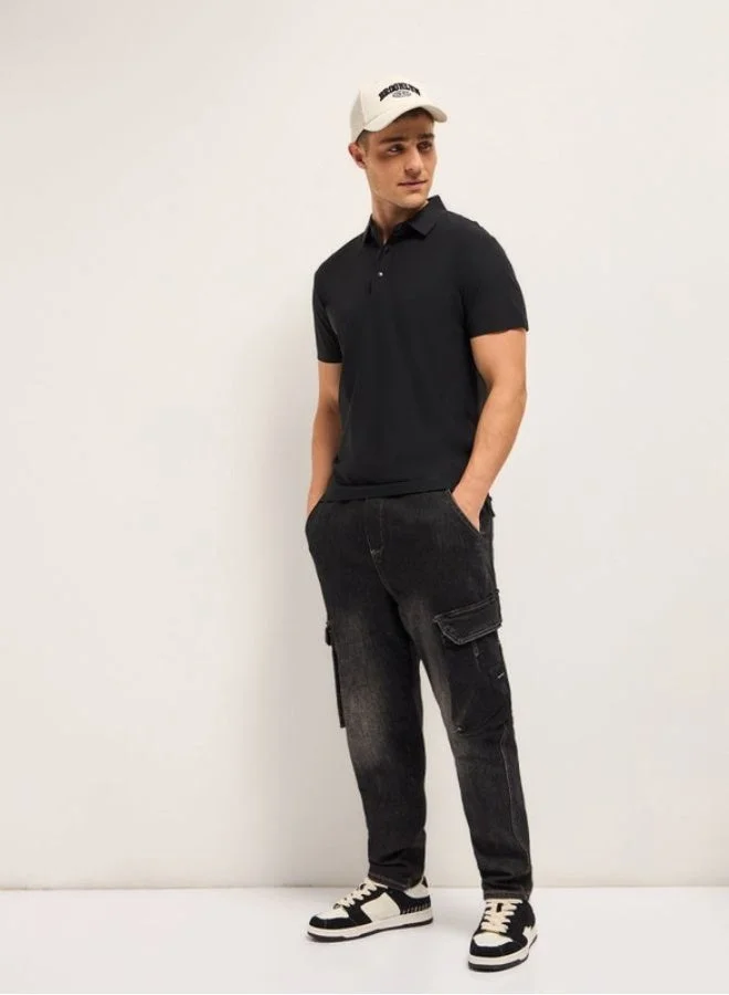 THE BEAR HOUSE  Men's Polo Shirt for Casual & Semi-Formal Wear | Classic Collar Neck T-Shirt | Comfortable, Stylish & Versatile for Office, Travel, Outings & Everyday Use for Men | Best Price UAE