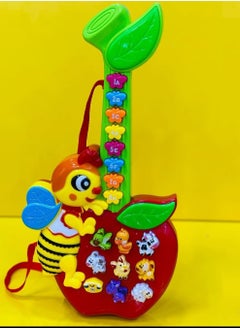Generic Kids Electronic Guitar Musical Instrument Toys for Children With Multifunction Cardboard  - Image 1