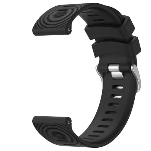 Tobfit 20mm Watch Straps for Amazfit GTS 2 Mini, Amazfit Bip/Bip U/Pro/Lite, Bip S, Amazfit GTS/ 2/2e, Galaxy Watch 4/5/6/7, Boat, Firebolt, Noise and All 20mm Watches(Dark Grey) - Image 1
