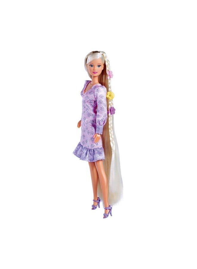 Steffi love Steffi Love Fashion Flower Hair Doll with Accessories (9 Pieces)  - Image 2