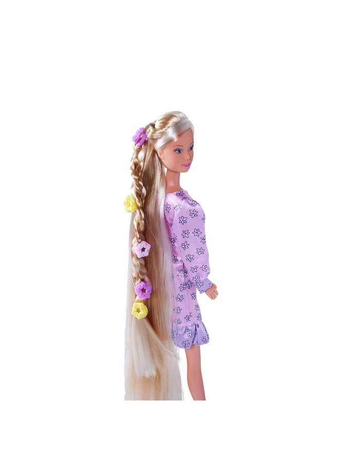 Steffi love Steffi Love Fashion Flower Hair Doll with Accessories (9 Pieces)  - Image 5