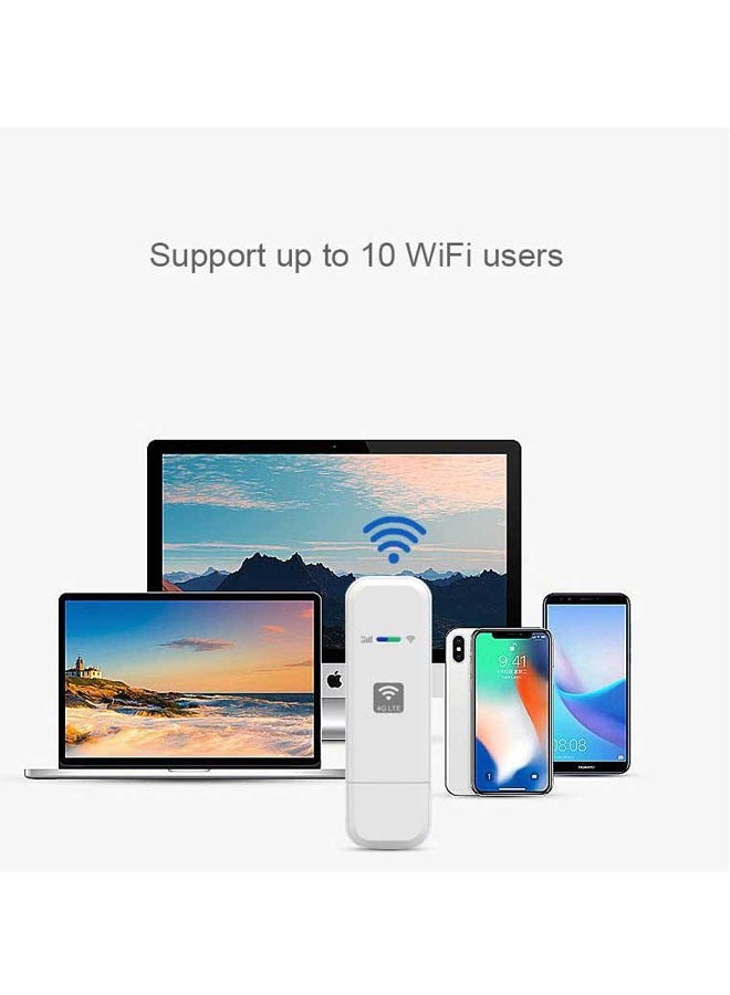 عام 4 جرام لت موبايل واي فاي راوتر 150 ميجابت في الثانية عالية السرعة المحمولة الآسيوية السفر واي فاي مودم ، تصل إلى 10 أجهزة يمكن تقاسمها - Image 4