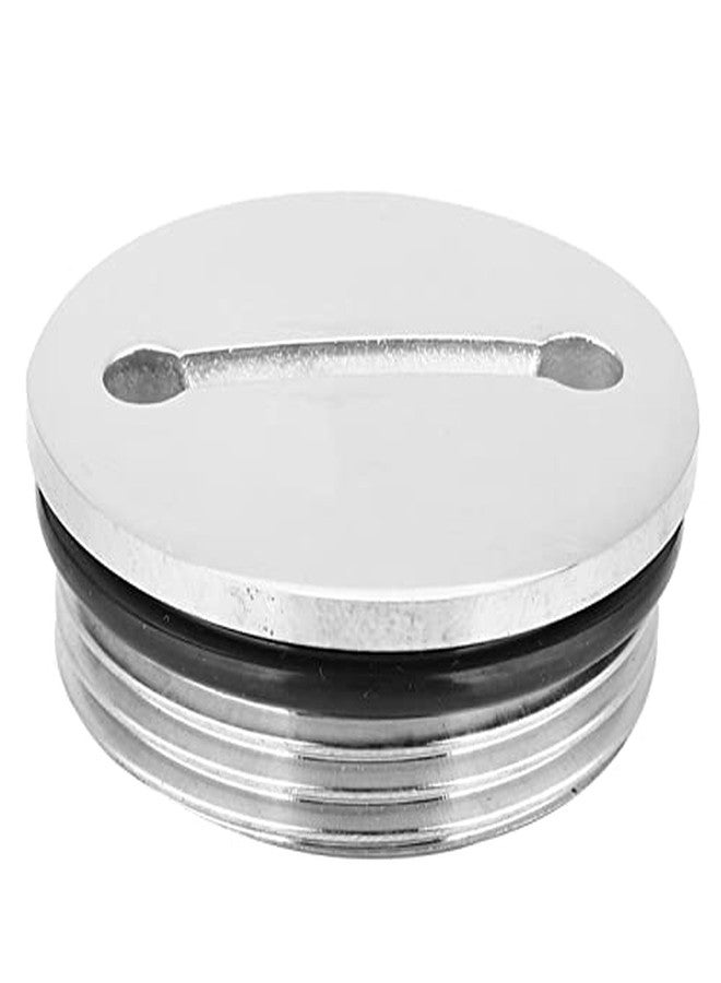Estink Boat Deck Fuel Filler, 316 Stainless Steel Mirror Polished Marine Boat Fill Port Marine Fuel Cover, Silver - Image 5