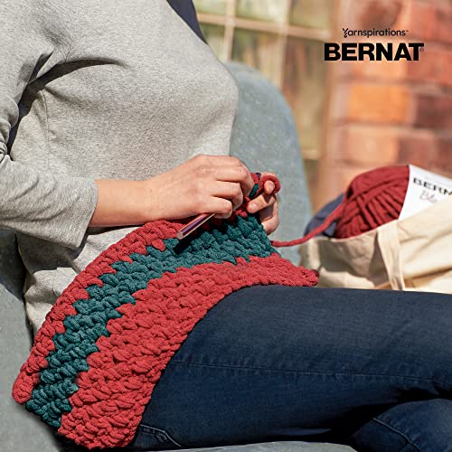 Bernat خيوط برنات بلانكت برايتس باو بنفسجي - عبوتين بوزن 300غ/10.5 أونصة - بوليستر - 6 سوبر بولكي - 220 ياردة - حياكة/كروشيه - Image 4