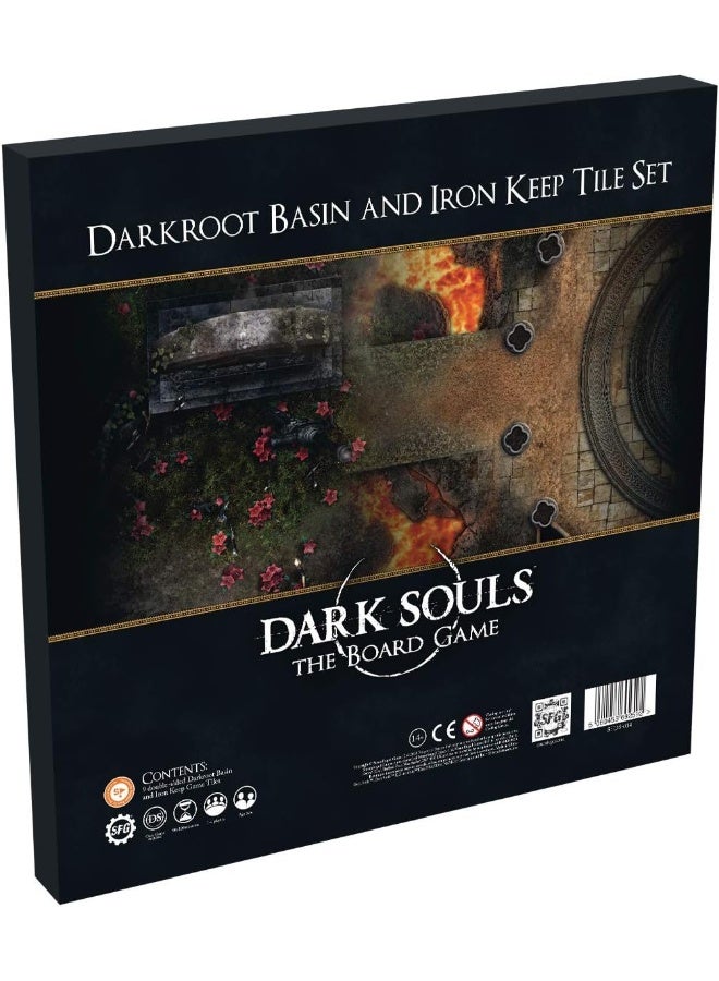 Steamforged Games Dark Souls: The Board Game - Darkroot Basin And Iron Keep Tile Set - Image 3