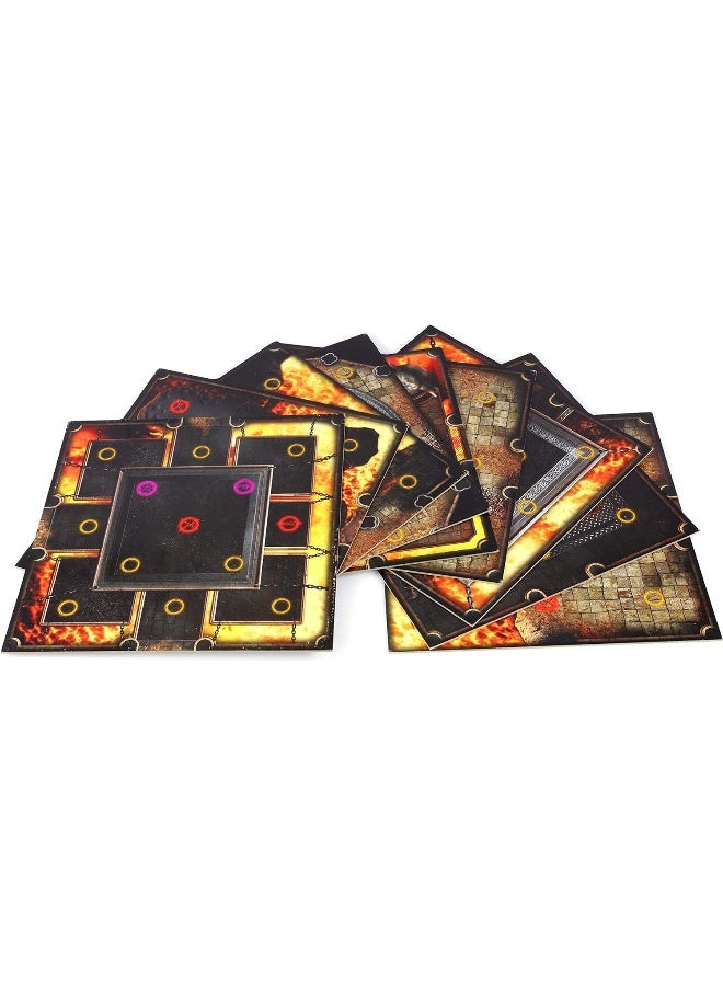 Steamforged Games Dark Souls: The Board Game - Darkroot Basin And Iron Keep Tile Set - Image 1