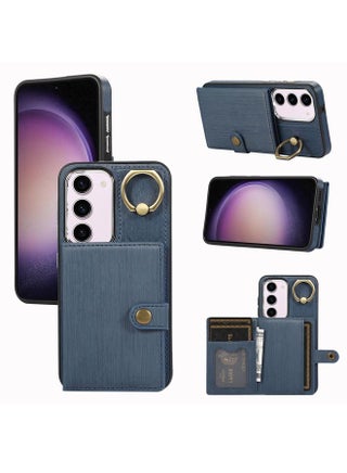Case Cover For Samsung Galaxy Galaxy S23 5G Brushed Texture Wallet Ring Holder Phone Case Blue - pzsku/ZE03809AE0AC8A6A657A4Z/45/_/1723716534/f905ffb8-8dbd-4e22-bc9f-38d230922239