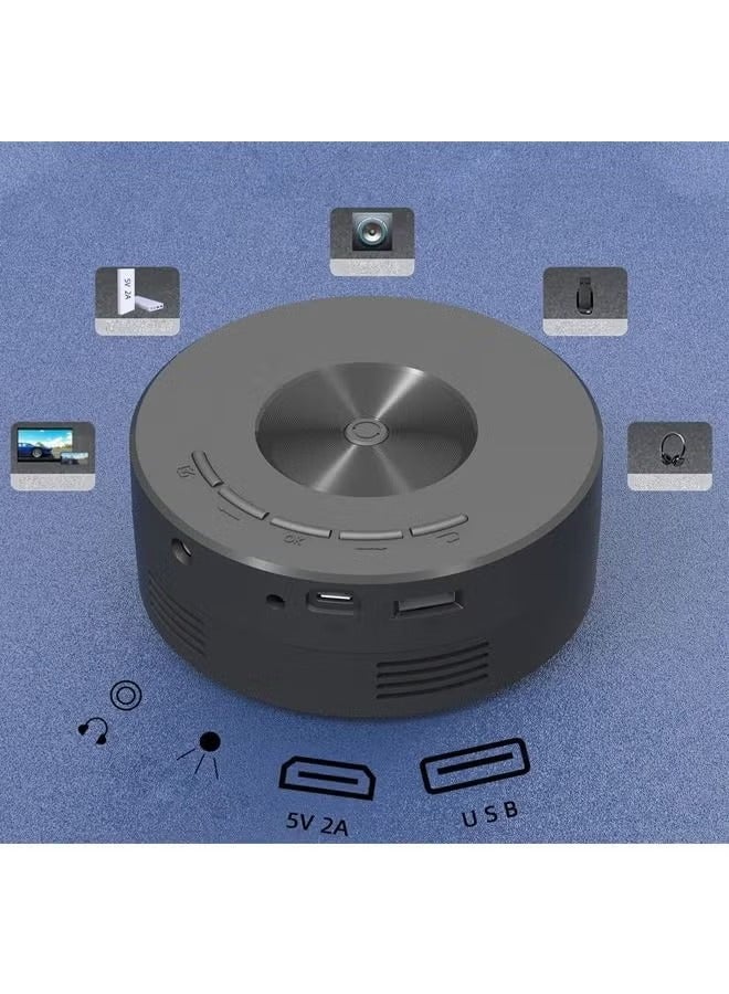 Mini LED Projector Home Portable Projector HD Wirecast Projection Device - Image 3