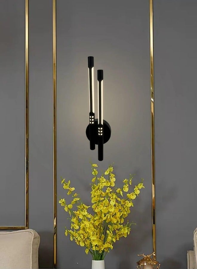 Target Elegant Style Wall Light Unique Luxury Quality Material for the Perfect Stylish Home Black - Image 1