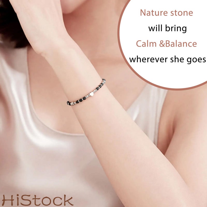 HiStock To My Daughter Bracelet Mothers Day Gifts for Daughter Gift from Mom Dad Birthday Jewelry Easter Gifts - Image 2
