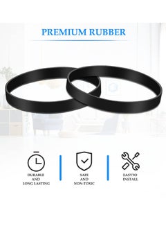 SYOSI Vacuum Cleaner Belts Compatible with Bissell Style 7 9 10 12 14 1831 2486 2259 PN 3031123 3031120 32074 203-1093 Replacement Belt (2 Pack)  - Image 3