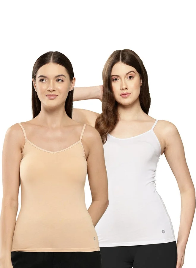 ليدينغ ليدي لانجري نسائي قطن سادة عبوتين