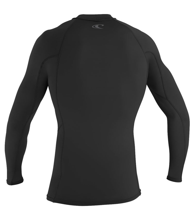 O'Neill Wetsuits Men's Thermo-x L/S Crew Rash Guards, Black, Medium US - Image 2