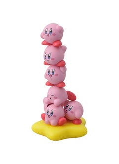 General Star Kirby figure toy 10 doll + star base stacked Le Kirby model doll set for family and friends gifts (3-4 cm)  - Image 2