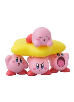 General Star Kirby figure toy 10 doll + star base stacked Le Kirby model doll set for family and friends gifts (3-4 cm)  - Image 3
