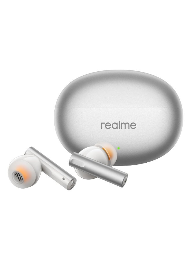 ريل مي سماعات أذن Buds Air 6 True اللاسلكية مع خاصية إلغاء الضوضاء النشطة (ANC) بقدرة 50 ديسيبل، وتشغيل يصل إلى 40 ساعة، وسماعة رأس بلوتوث - Image 3