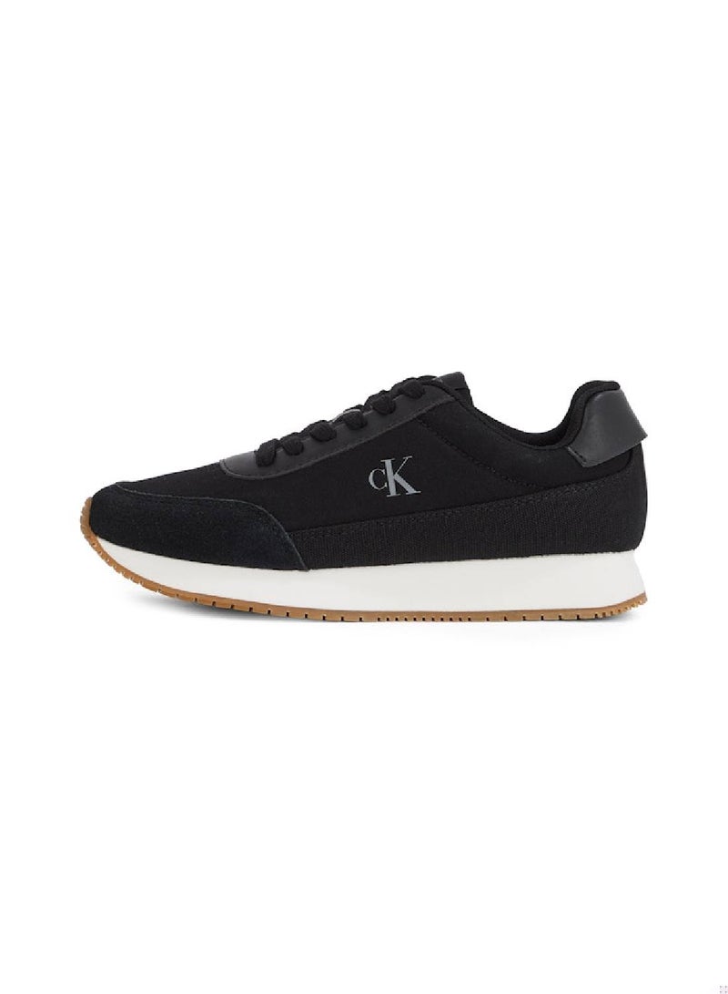 Calvin Klein Jeans Retro Low Lace Up Canvas Runner Sneakers  - Image 5