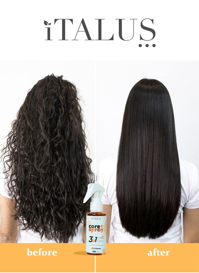 Italus Care Spray: Hair Detangler & Split End Treatment with Vitamin B5 - Brazilian Product  - Image 1