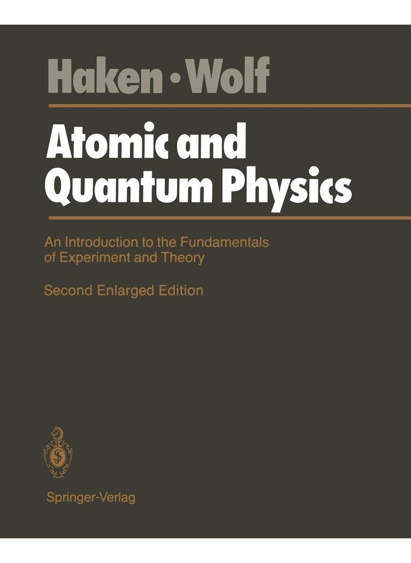 Atomic and Quantum Physics 