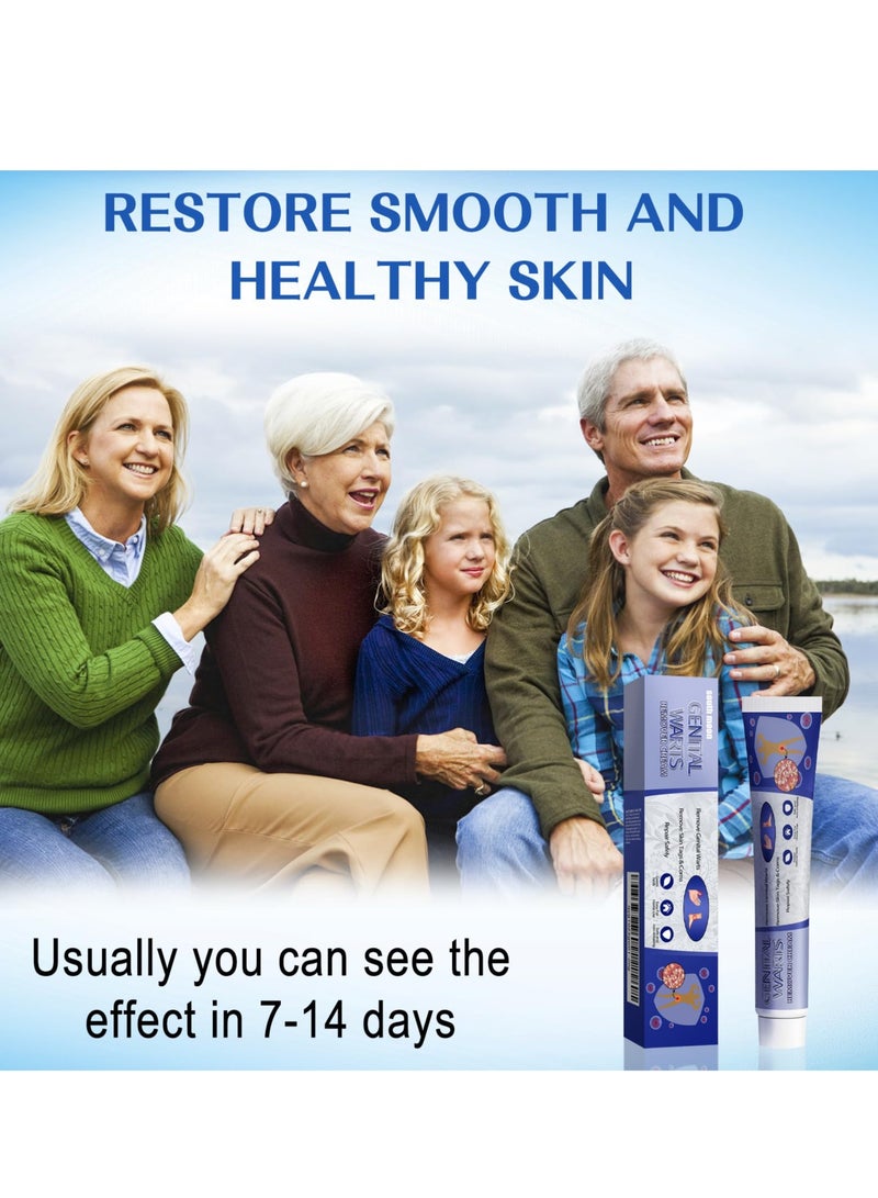SOUTH MOON Skin Tag & Wart Remover Gel - Fast Acting Freeze Off Formula for Common Warts, Plantar Warts on Feet, Hands & Skin | Pain-Free Removal  - Image 4
